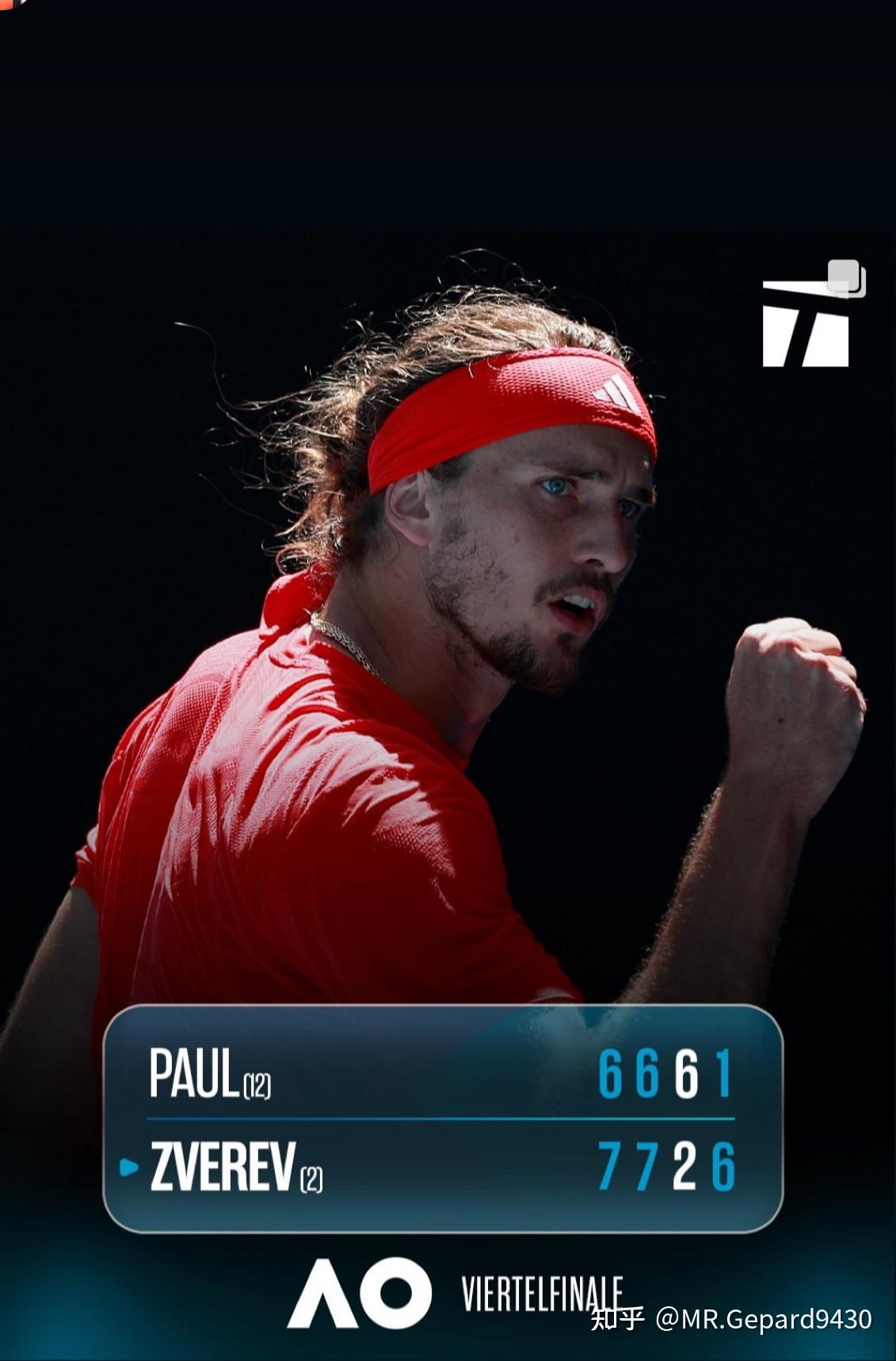 澳大利亚网球队血洗德国网球队，兹维列夫送出助攻的简单介绍